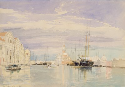 朱代卡岛和圣乔治·马焦雷 (S. Giorgio Maggiore)，威尼斯 作者 詹姆斯·霍兰德