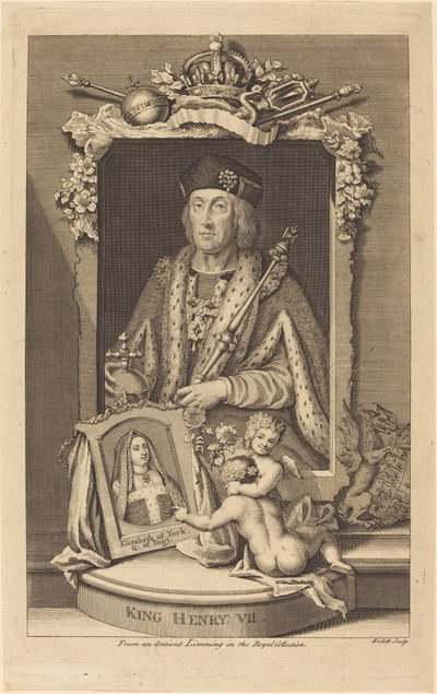 国王亨利七世 作者 James Hulett after George Vertue