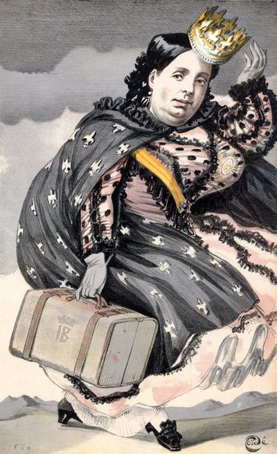 伊莎贝拉二世（1830-1904） 西班牙女王（1833-1870） 作者 詹姆斯·雅克·约瑟夫·天梭