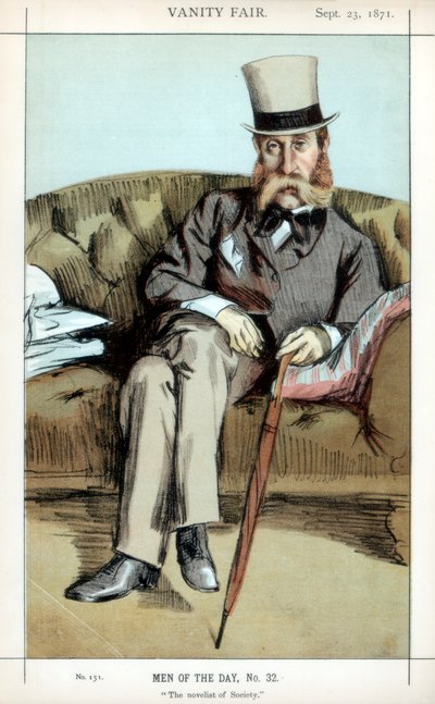 社会小说家，1871年。 作者 詹姆斯·雅克·约瑟夫·天梭
