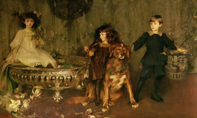 John Manners阁下，Haddon阁下和Marjorie Manners夫人 作者 詹姆斯·杰布萨·香农