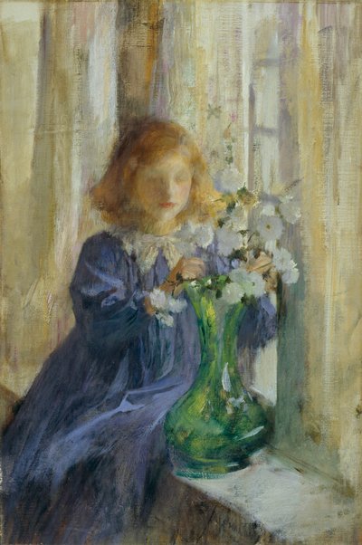 绿色花瓶》，1882-1923年 作者 詹姆斯·杰布萨·香农