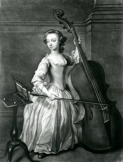 Benjamin Hallett（mezzotint）的肖像 作者 詹姆斯·麦卡德尔