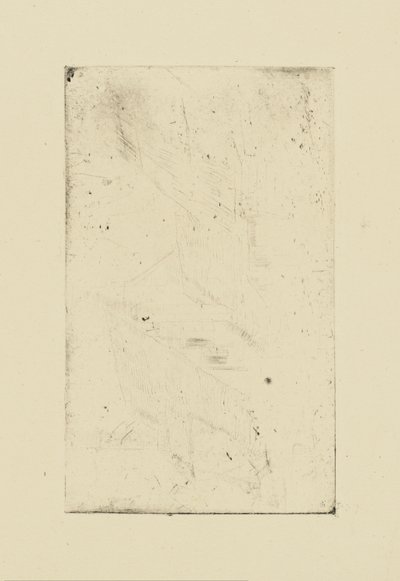 [76] 惠斯勒从已作废的版画中提取的印迹 - 建筑物。 作者 詹姆斯·阿博特·麦克尼尔·惠斯勒