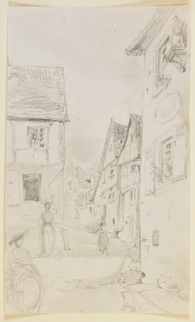 街景 作者 詹姆斯·阿博特·麦克尼尔·惠斯勒