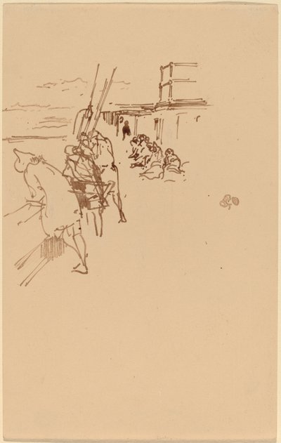 在海上 作者 詹姆斯·阿博特·麦克尼尔·惠斯勒