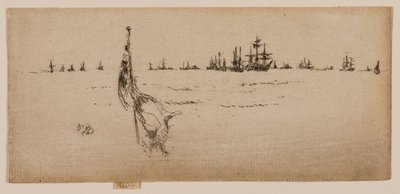 浸渍旗帜 作者 詹姆斯·麦克尼尔·惠斯勒