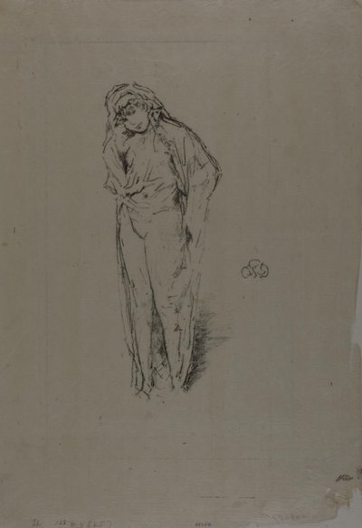 垂饰人物，站立 作者 詹姆斯·阿博特·麦克尼尔·惠斯勒
