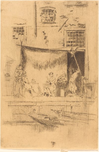 水果摊 作者 詹姆斯·阿博特·麦克尼尔·惠斯勒