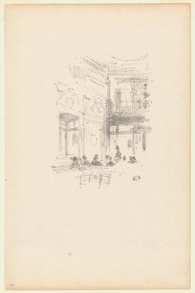 加蒂餐厅 作者 James McNeill Whistler