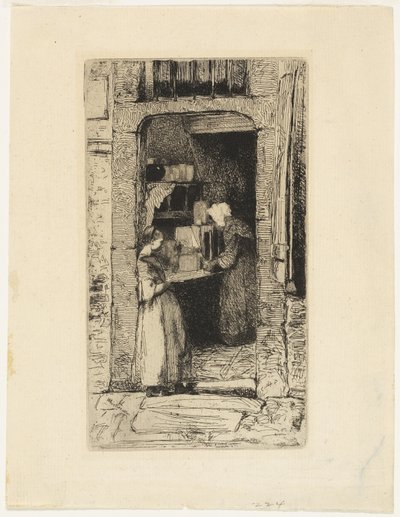 卖芥末的人》（La Marchande de Moutarde） 作者 詹姆斯·阿博特·麦克尼尔·惠斯勒