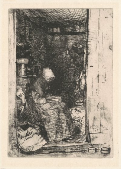 La Vieille aux Loques 作者 詹姆斯·阿博特·麦克尼尔·惠斯勒