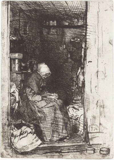 La Vieille aux Loques 作者 詹姆斯·阿博特·麦克尼尔·惠斯勒