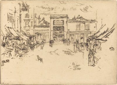 小集市, 旅游 作者 詹姆斯·阿博特·麦克尼尔·惠斯勒