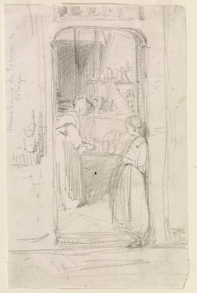 Marchand de Potirons a cologne 作者 詹姆斯·阿博特·麦克尼尔·惠斯勒