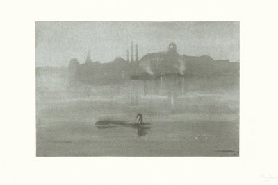 夜曲巴特西河 作者 詹姆斯·阿博特·麦克尼尔·惠斯勒