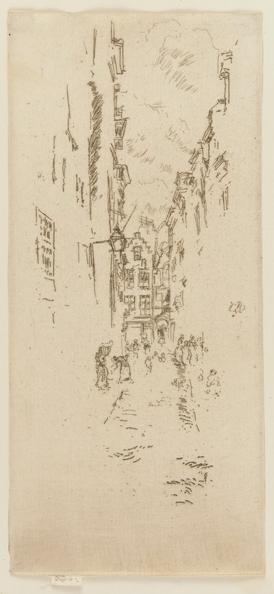 布歇小街 作者 詹姆斯·阿博特·麦克尼尔·惠斯勒
