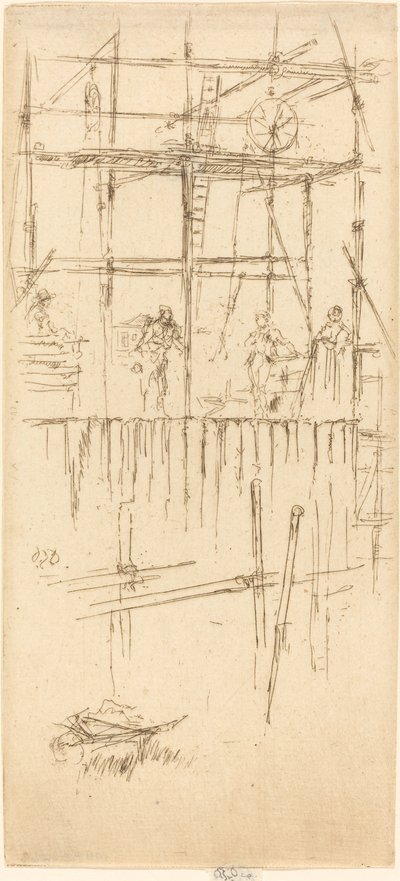 萨瓦脚手架 作者 詹姆斯·阿博特·麦克尼尔·惠斯勒