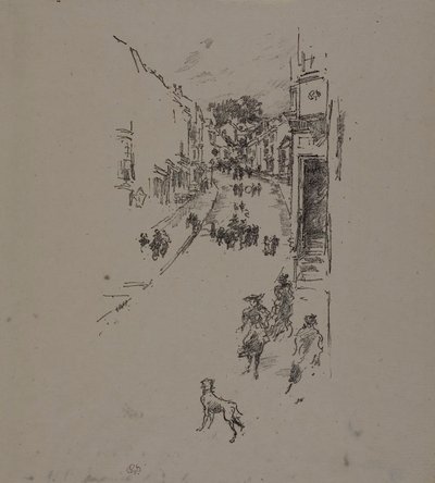 星期日，莱姆里吉斯 作者 詹姆斯·阿博特·麦克尼尔·惠斯勒