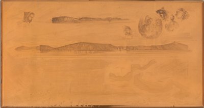 海岸测量板 作者 詹姆斯·阿博特·麦克尼尔·惠斯勒