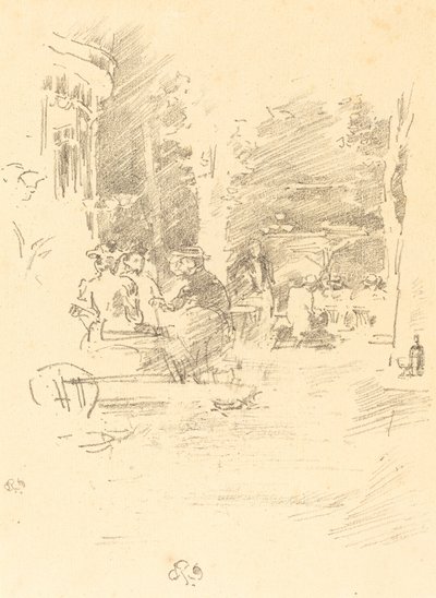 布瓦小咖啡馆 作者 詹姆斯·阿博特·麦克尼尔·惠斯勒