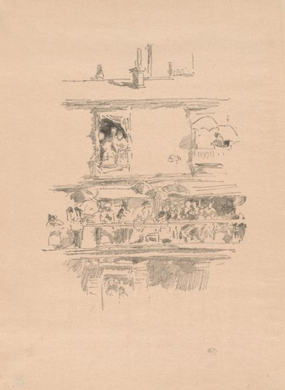 长阳台 作者 詹姆斯·麦克尼尔·惠斯勒