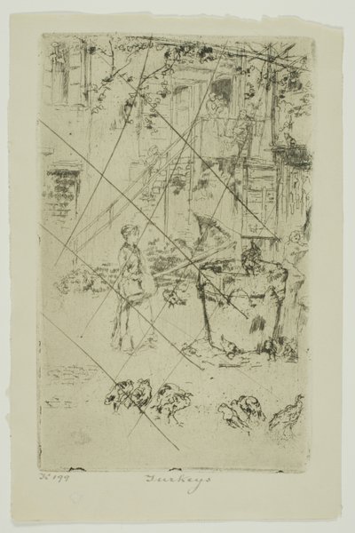 火鸡 作者 詹姆斯·阿博特·麦克尼尔·惠斯勒