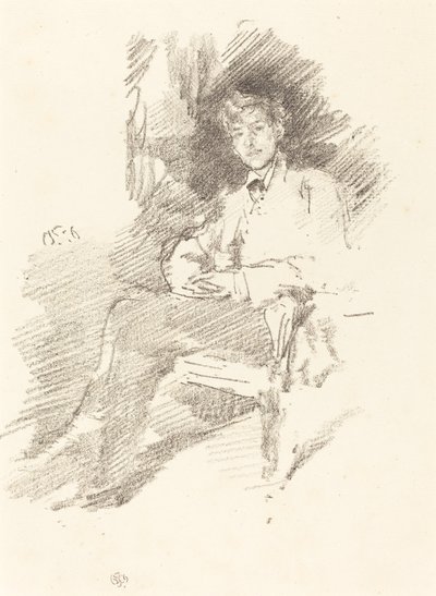Walter Sickert 作者 詹姆斯·阿博特·麦克尼尔·惠斯勒