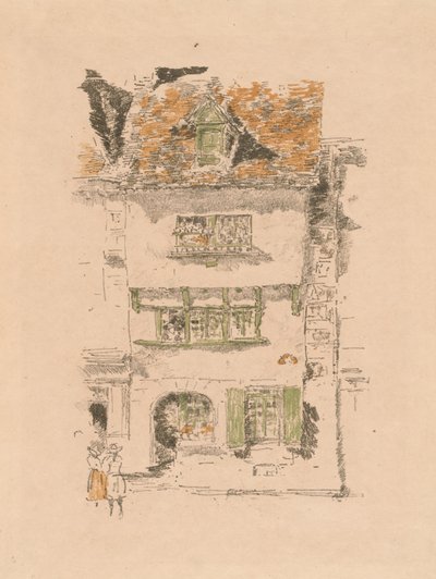 黄屋，兰尼翁 作者 詹姆斯·阿博特·麦克尼尔·惠斯勒