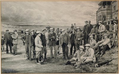 圣安德鲁斯存活的公开赛，1905年 作者 詹姆斯·迈克尔·布朗