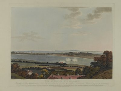丹麦1807年：哥本哈根围城，由罗伯特·波拉德（1792-1867）和约瑟夫·康斯坦丁·施塔德勒（1780-1812）镌刻于1807年（彩色aquatint） 作者 詹姆斯·帕蒂森·科本