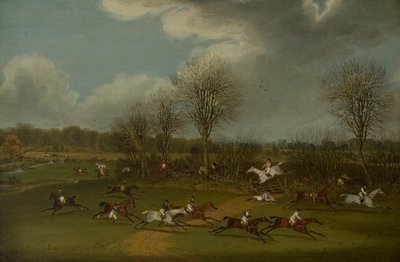 1832年3月8日，1832年至1933年的圣奥尔本斯大障碍赛 作者 詹姆斯·波拉德