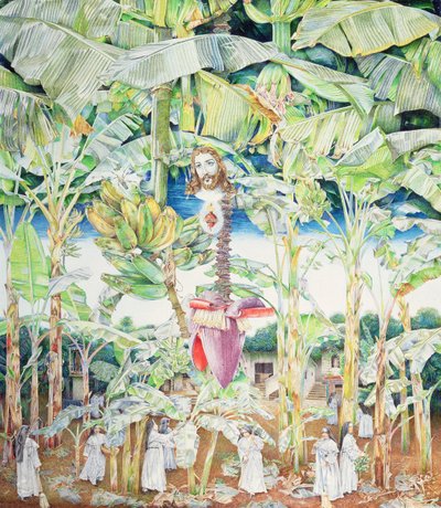 1989年香蕉树丛中基督的神奇异象 作者 詹姆斯·里夫