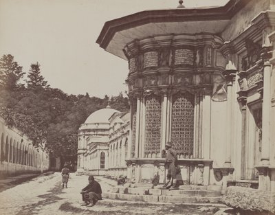 埃尤布清真寺，1857 年（照片） 作者 詹姆斯·罗伯逊