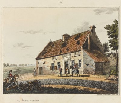 La Belle联盟，来自&39;滑铁卢战役的历史记录&39;，1817年（彩色aquatint） 作者 詹姆斯·劳斯