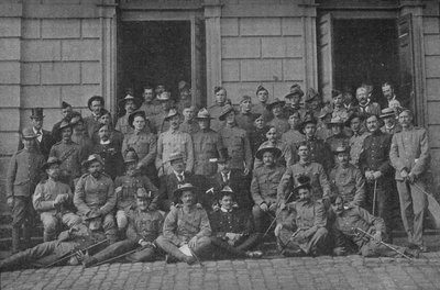 殖民者对温莎的访问》，1902年 作者 詹姆斯·拉塞尔父子