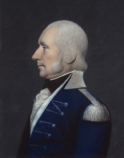 Sir G. Dunbar (pastel on grey paper) 作者 詹姆斯·夏普尔斯
