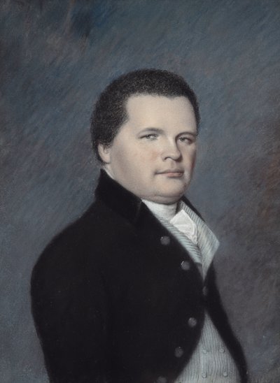 William Strutt (pastel on grey paper) 作者 詹姆斯·夏普尔斯