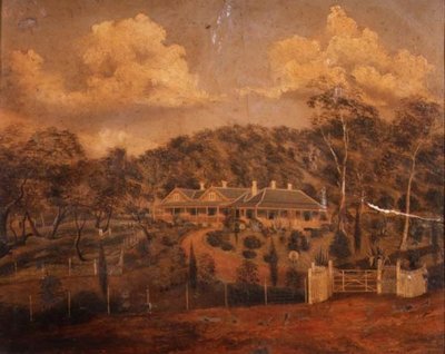 A Homestead, Mitcham, South Australia 作者 詹姆斯·肖