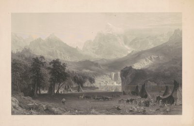 洛矶山脉 作者 James Smillie，根据 Albert Bierstadt