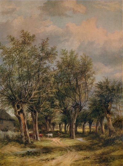 诺里奇附近的小巷，c1837 作者 詹姆斯·斯塔克