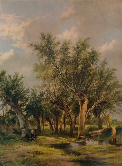 柳溪，c1839 作者 詹姆斯·斯塔克