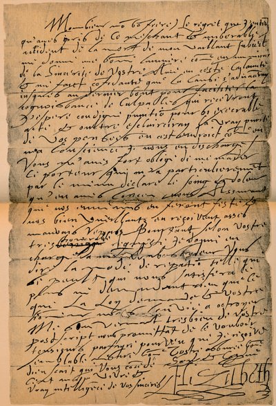 伊丽莎白一世女王1533-1603年写给国王Jmaes VI 1566-1625年的信，1898年 作者 詹姆斯·斯蒂利