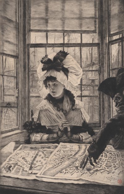 一个无趣的故事》，1878年。 作者 詹姆斯天梭