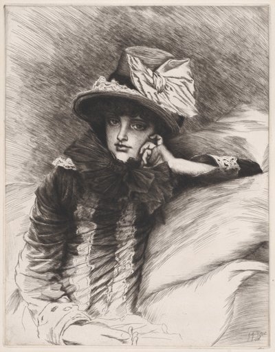 Berthe, 1883. 作者 詹姆斯天梭