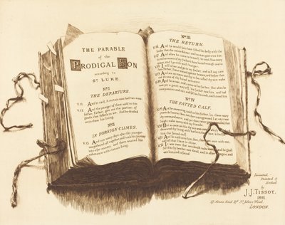 正面插图，1882年。 作者 詹姆斯天梭