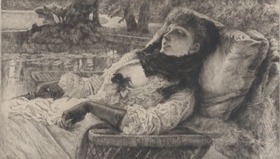 1881年夏日的夜晚。 作者 詹姆斯天梭