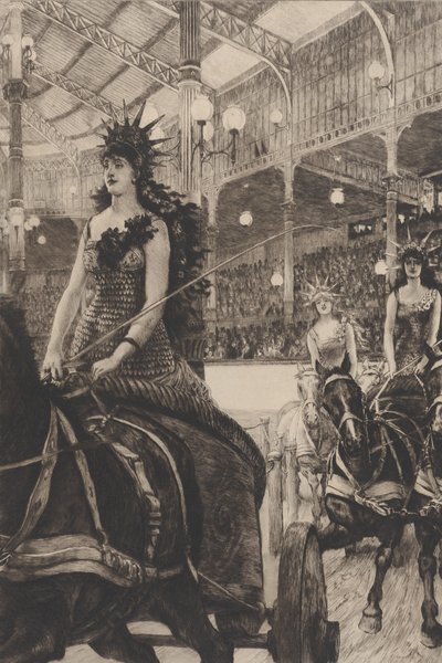 马场的战车女士们 Ces dames des chars à l