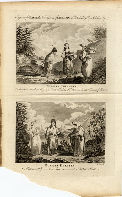 俄罗斯连衣裙，约1775年 作者 詹姆斯·托基