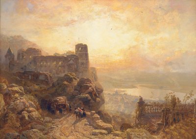 海德堡，1878年 作者 詹姆斯·韦伯